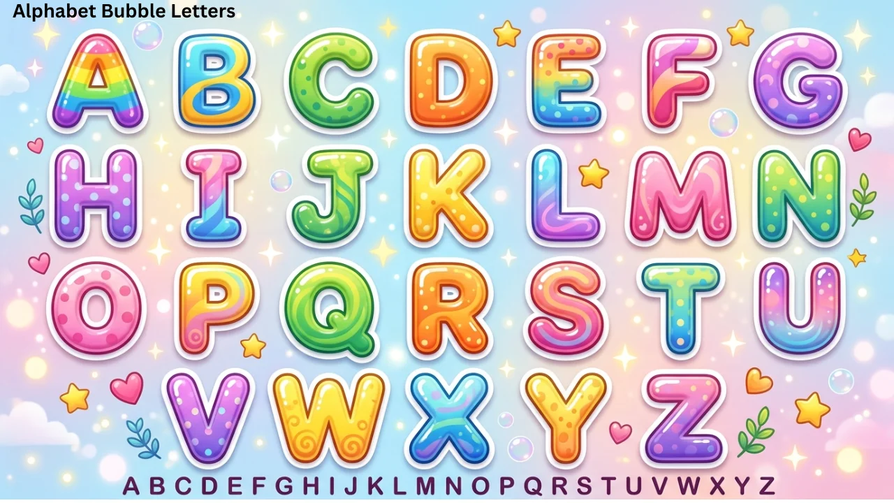 Alphabet Bubble Letters Easy Steps, Styles & Tips for Beginners