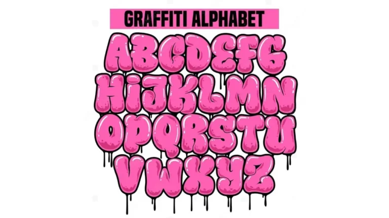 bubble letters graffiti