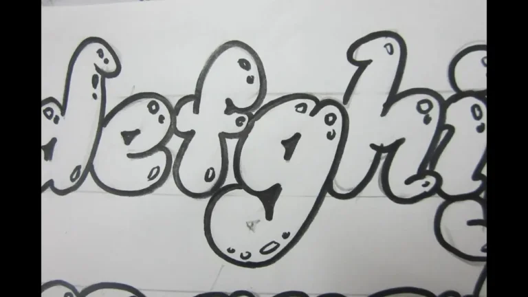 bubble letters lowercase