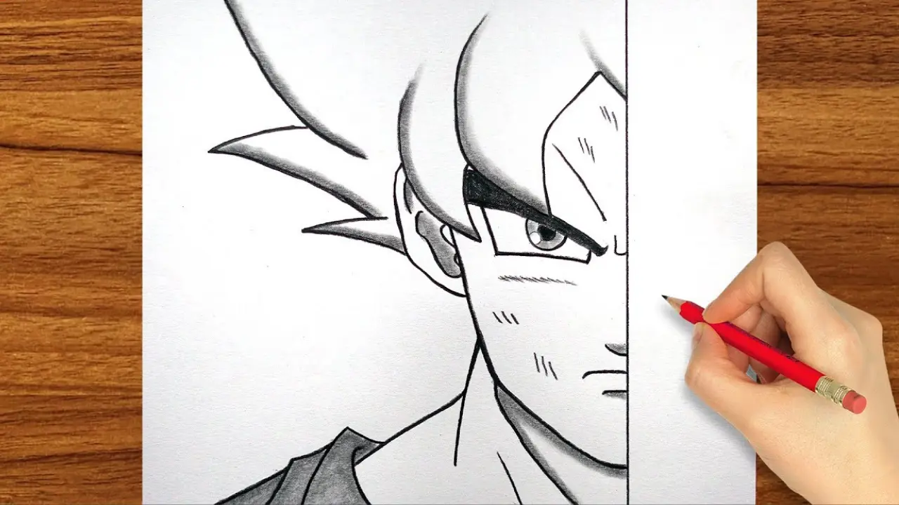 goku drawing