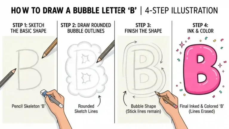 bubble letters b